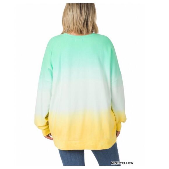 Button Cardigan Plus Size Light Rose 1X - Picture 6 of 6